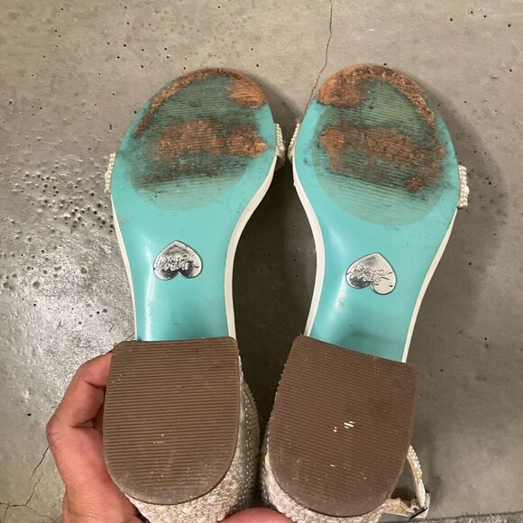 Betsey Johnson Mari Block Heel Evening Sandals - Picture 10 of 11